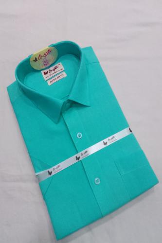 HANDLOOM READY MADE COLOUR COTTON 40 HALF SLEEVE